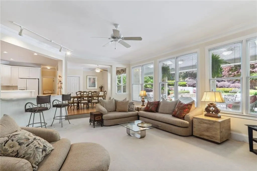 795 Spalding Heights Drive~ The Family Room can easily accommodate a large sectional for casual living.