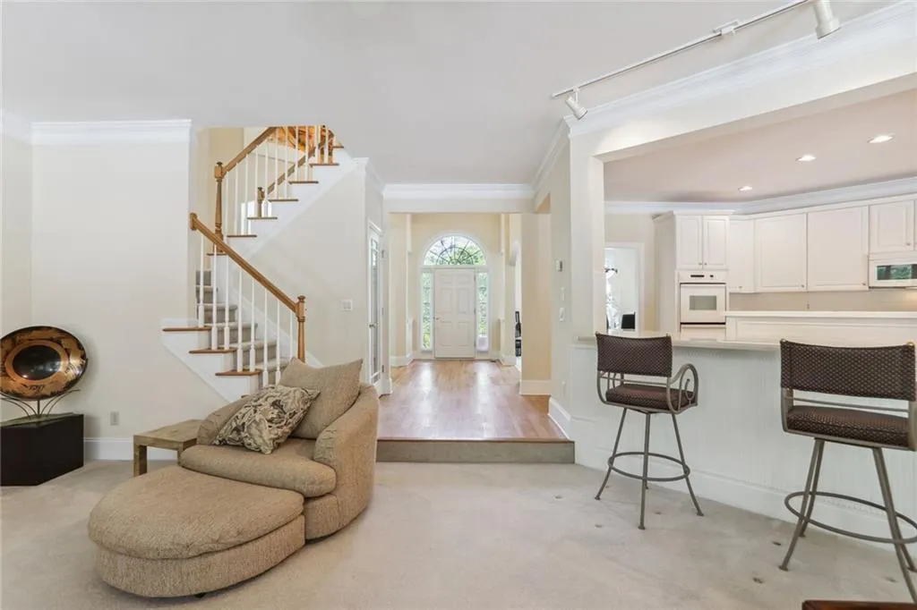 795 Spalding Heights Drive~ An alternate view of the Family room toward the front of the home.