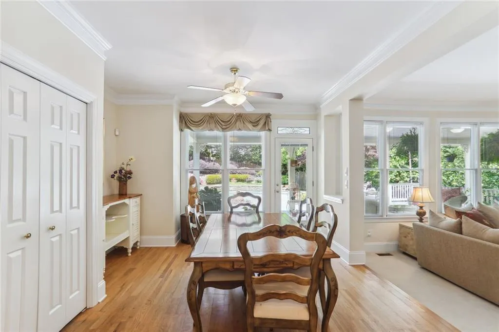 795 Spalding Heights Drive~ The spacious Breakfast Room lends itself to large, casual dining and overlooks the pool.