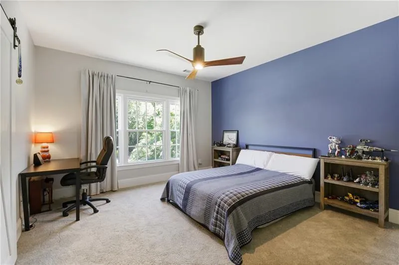 3rd of 3 secondary bedrooms with en suite bath.