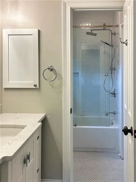 View of jack and jill bath.