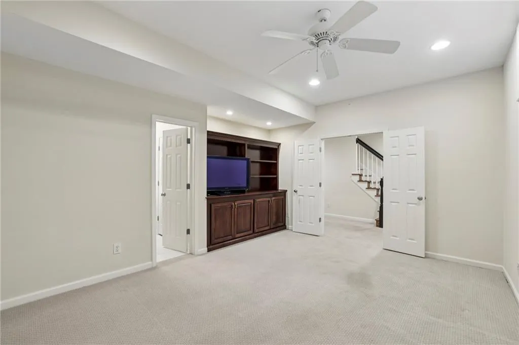 Terrace level den or fourth bedroom