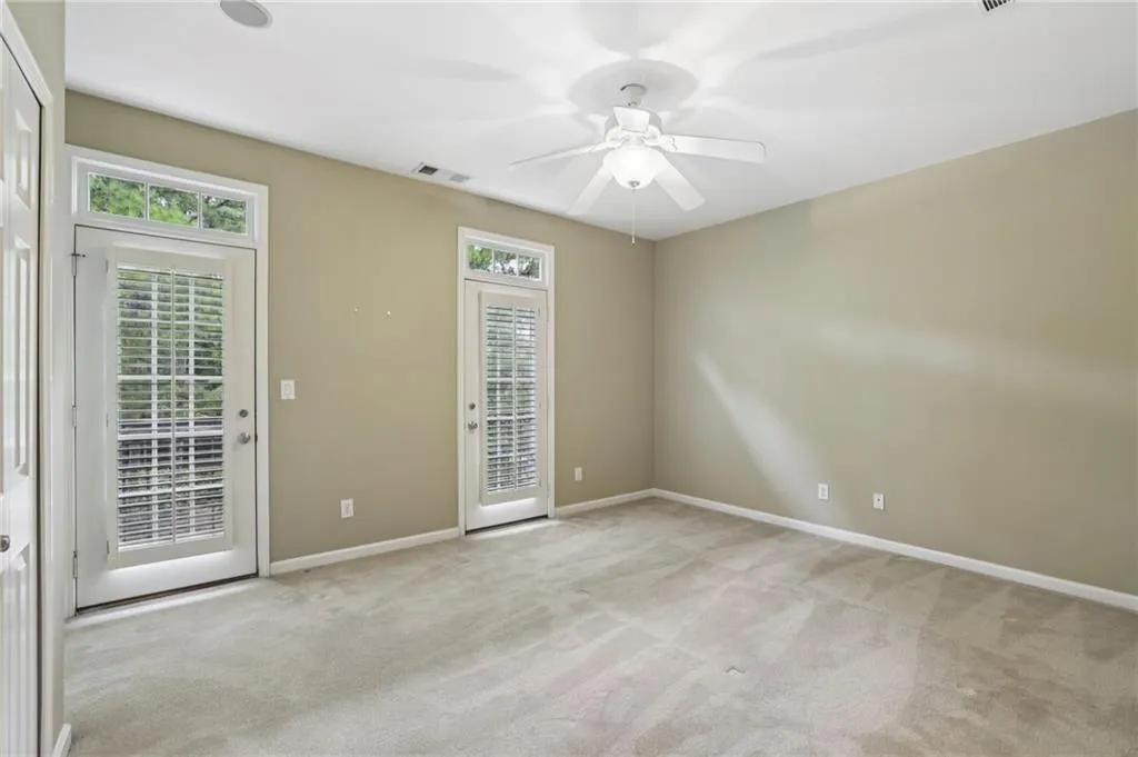 Secondary bedroom on second floor