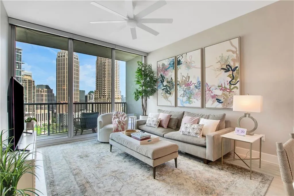 1080 Peachtree Street Ne Unit 1616, Atlanta, Georgia 30309, 1 Bedroom Bedrooms, ,1 BathroomBathrooms,Residential,For Sale,1080 Peachtree Street Ne Unit 1616,7619182