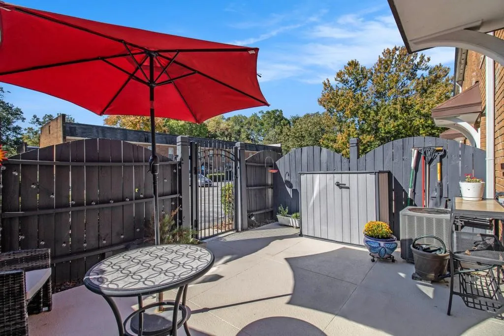 Private Back Patio
