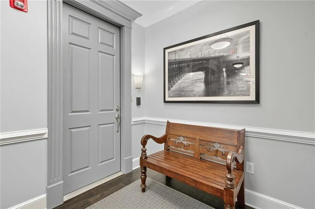 Front door to the unit