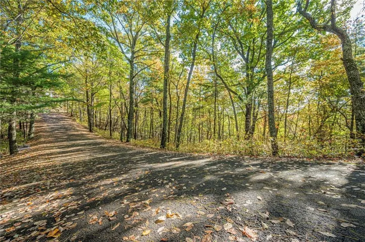 Beautiful lot from paved street featuring scenic mountain range views