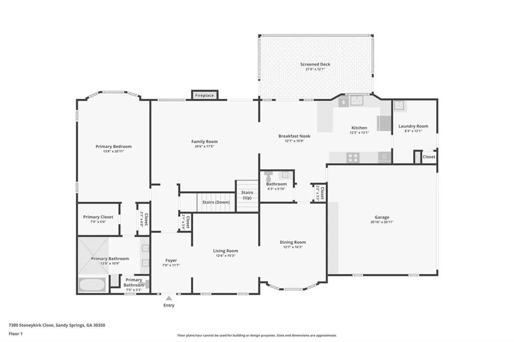 7380 Stoneykirk Close, Atlanta, Georgia 30350, 5 Bedrooms Bedrooms, ,3 BathroomsBathrooms,Residential,Sold,7380 Stoneykirk Close,7467448