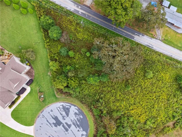 Aerial view of property and surrounding area