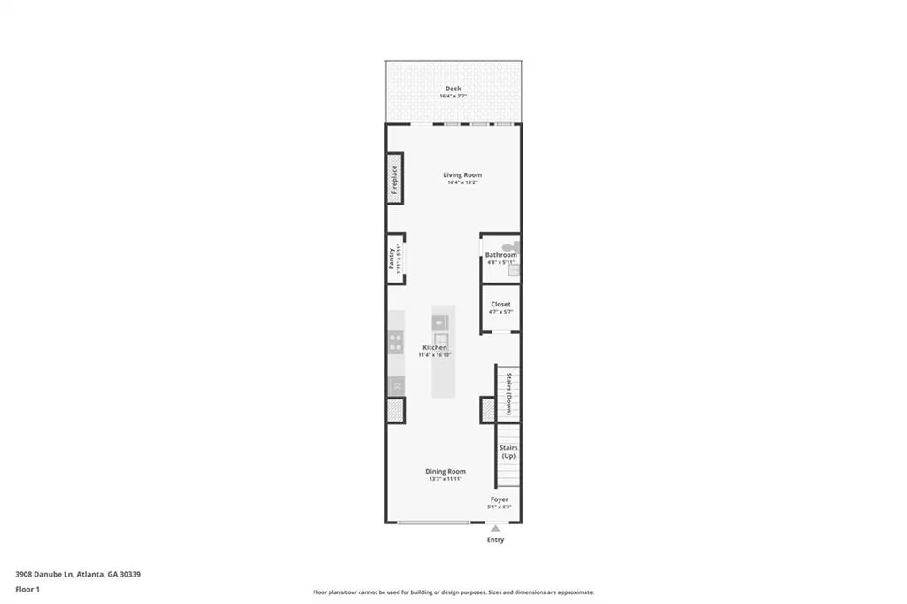 View of room layout