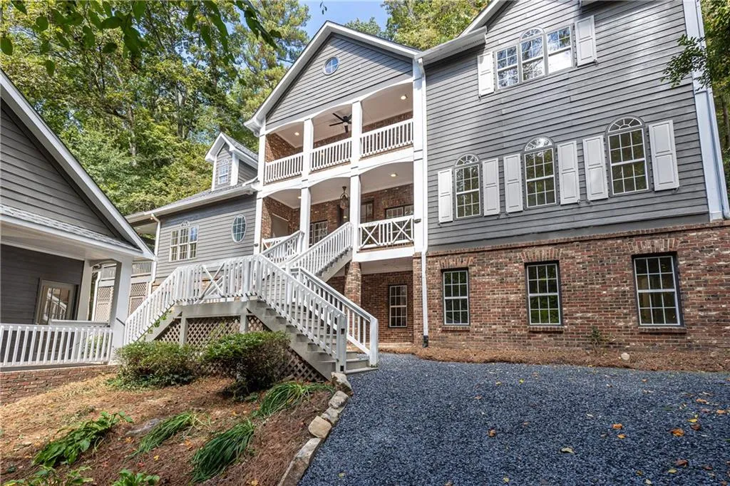 Front view of Main house