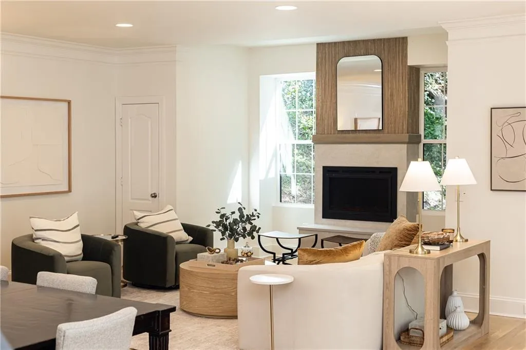 Fireplace in Living room