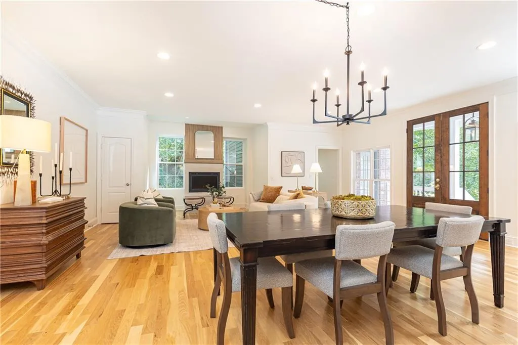 Main living area can serve as a living/dining combo or 1 huge living area with room for a large flatscreen on the back wall