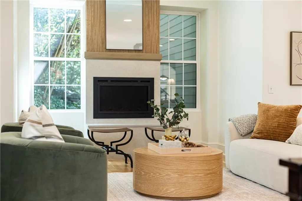 transitional details throughout