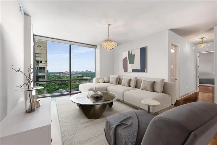 An exceptional home with incredible views.  All photos are virtually staged