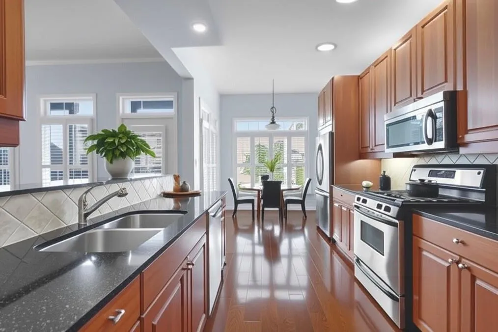 Kitchen Eat-In Area- virtually staged