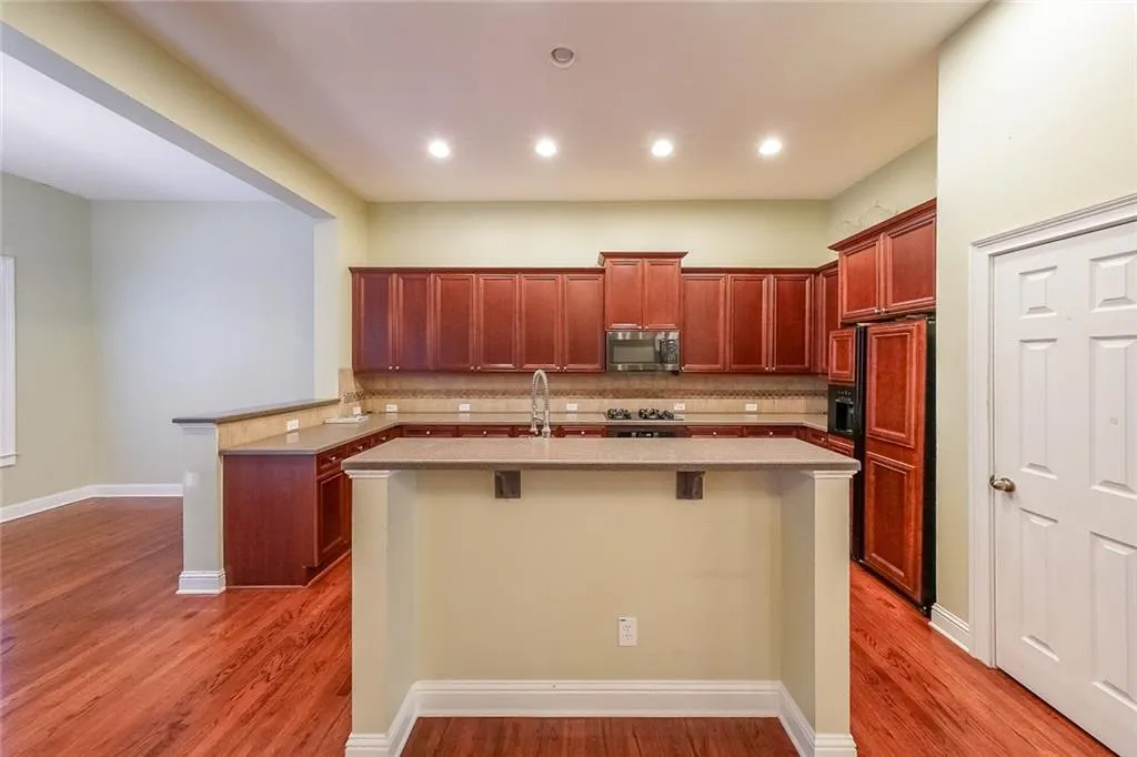 Island with extra bar seating