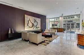 Lobby with expansive windows