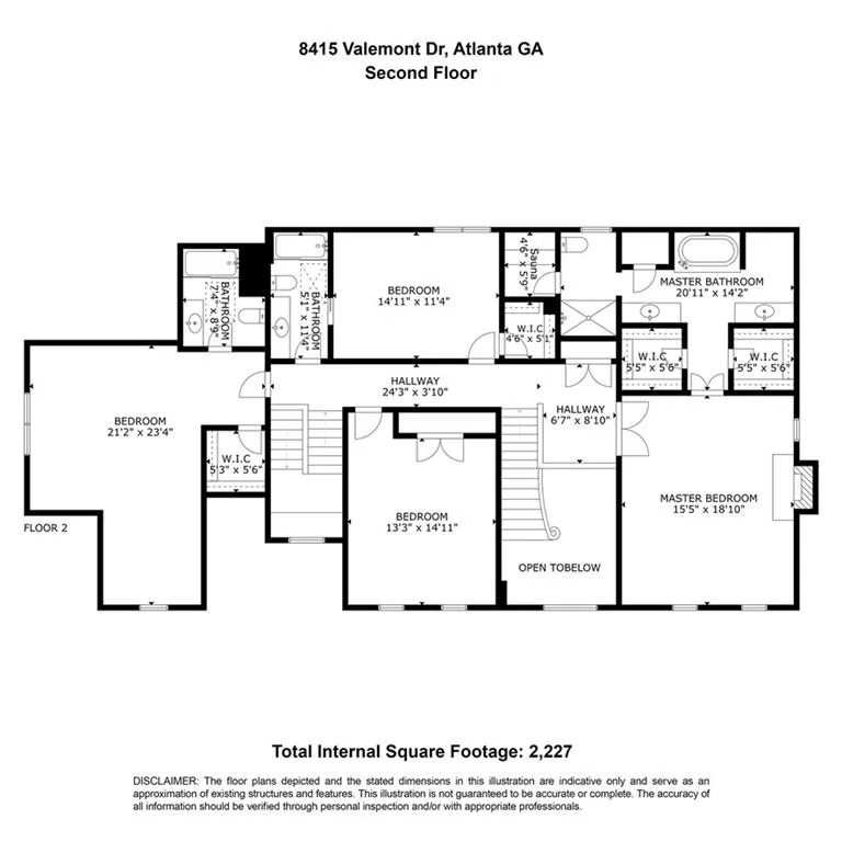 8415 Valemont Drive, Sandy Springs, Georgia 30350, 5 Bedrooms Bedrooms, ,4 BathroomsBathrooms,Residential,Sold,8415 Valemont Drive,7175892
