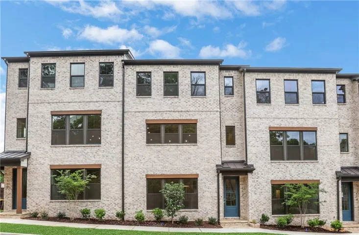 Modern design 3-story townhome