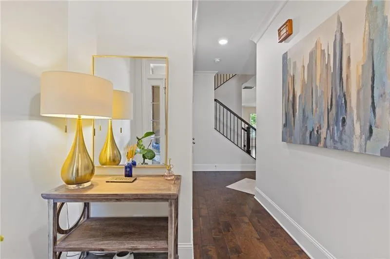 Inviting entrance foyer