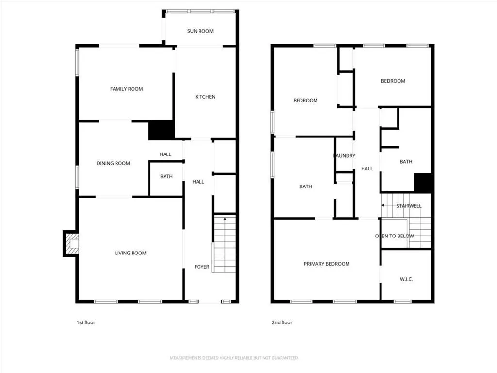 View of home floor plan