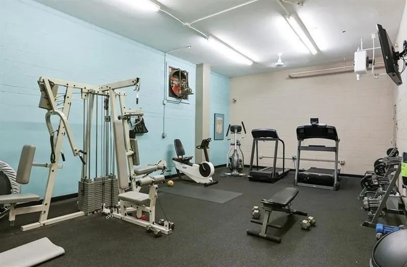 View of workout area