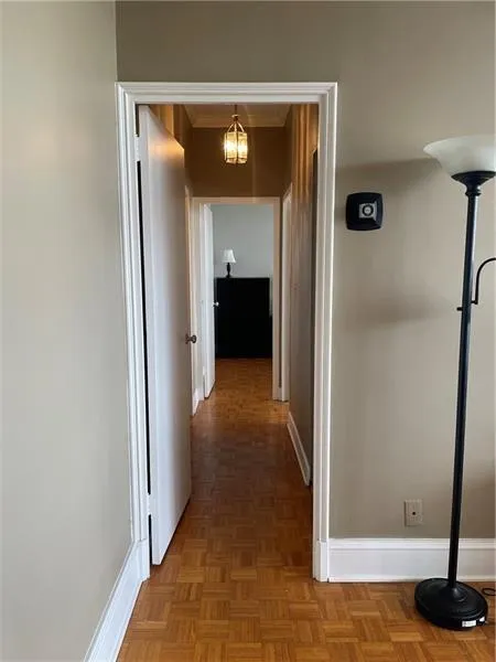 Hall to bedrooms and baths