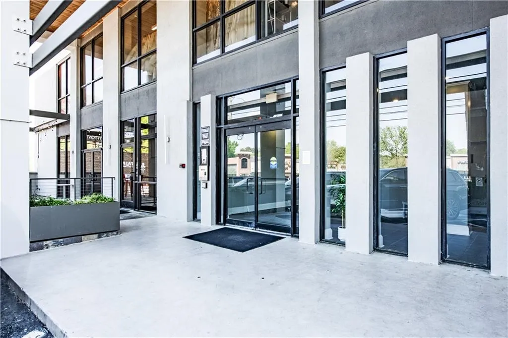 Entrance to property