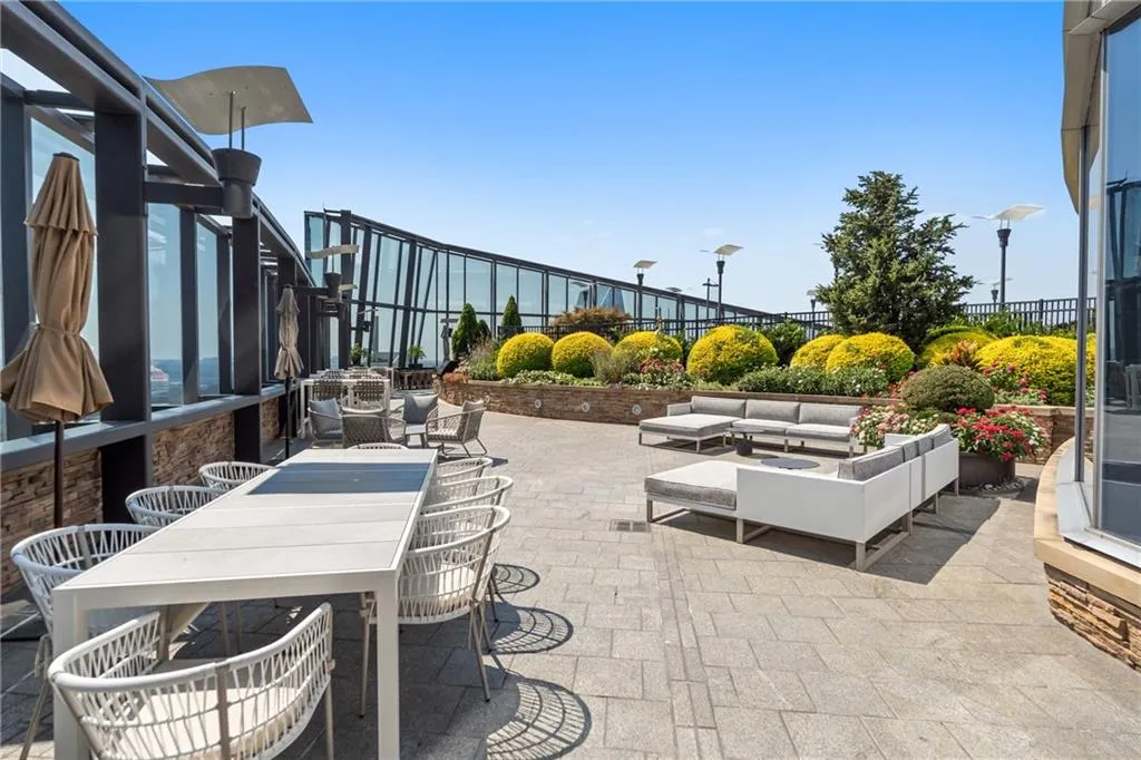 View of patio / terrace with outdoor dining space and outdoor lounge area