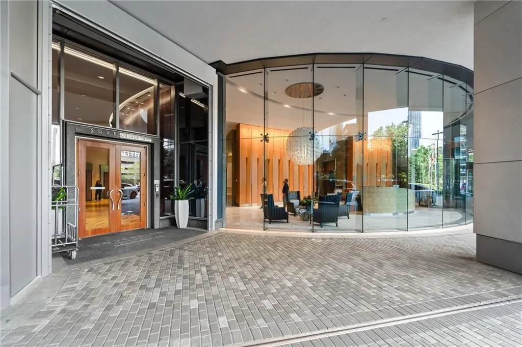 Doorway to property featuring french doors and a patio area