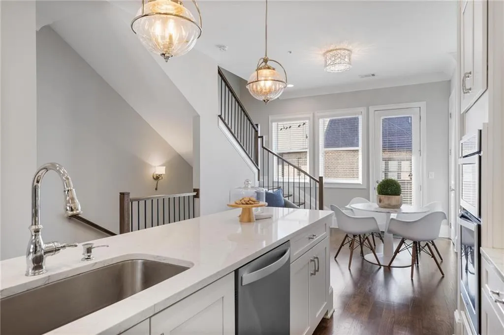 View from Kitchen to Dining