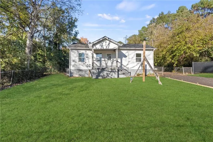 enhanced photo of yard