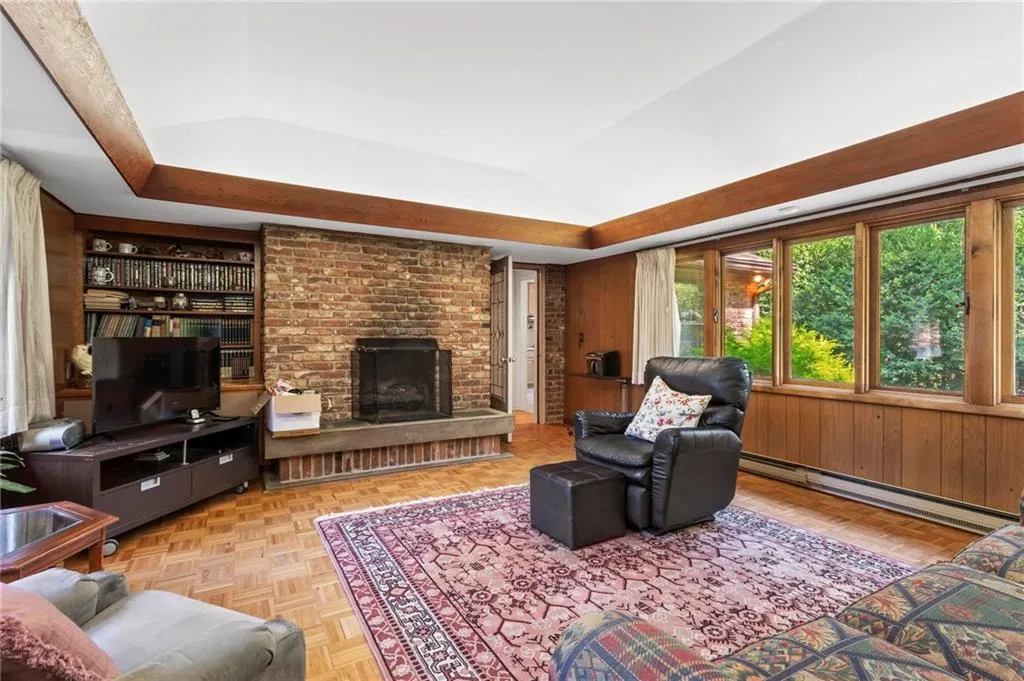 Brick Fire Place