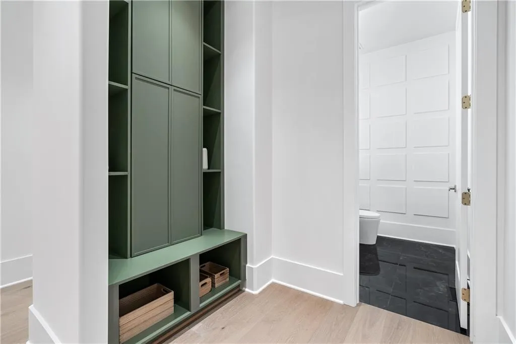 Mudroom featuring light hardwood / wood-style flooring Mudroom featuring light hardwood / wood-style flooring
