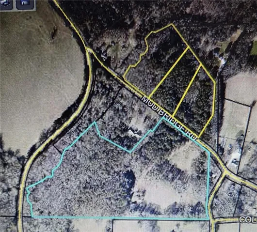 Plat Map. Illustrating the property boundaries and roads