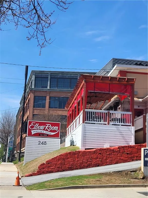 Neighboring Pizza Restaurant