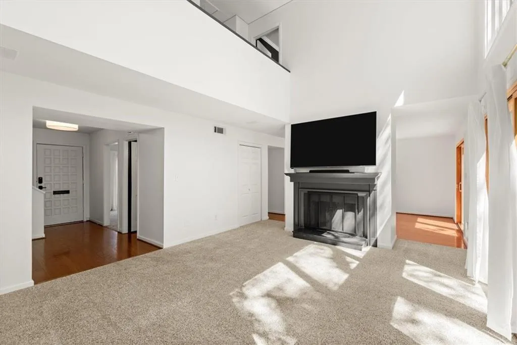 Great room with abundant light