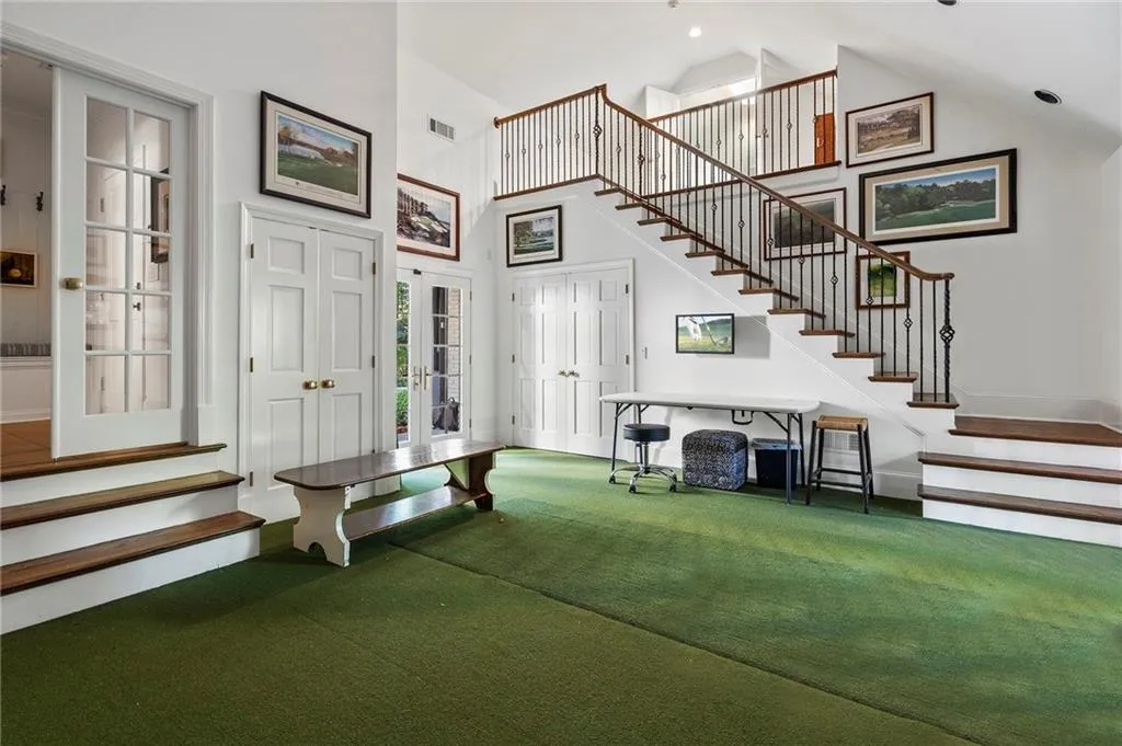 Guest Suite or studio upstairs over garage.