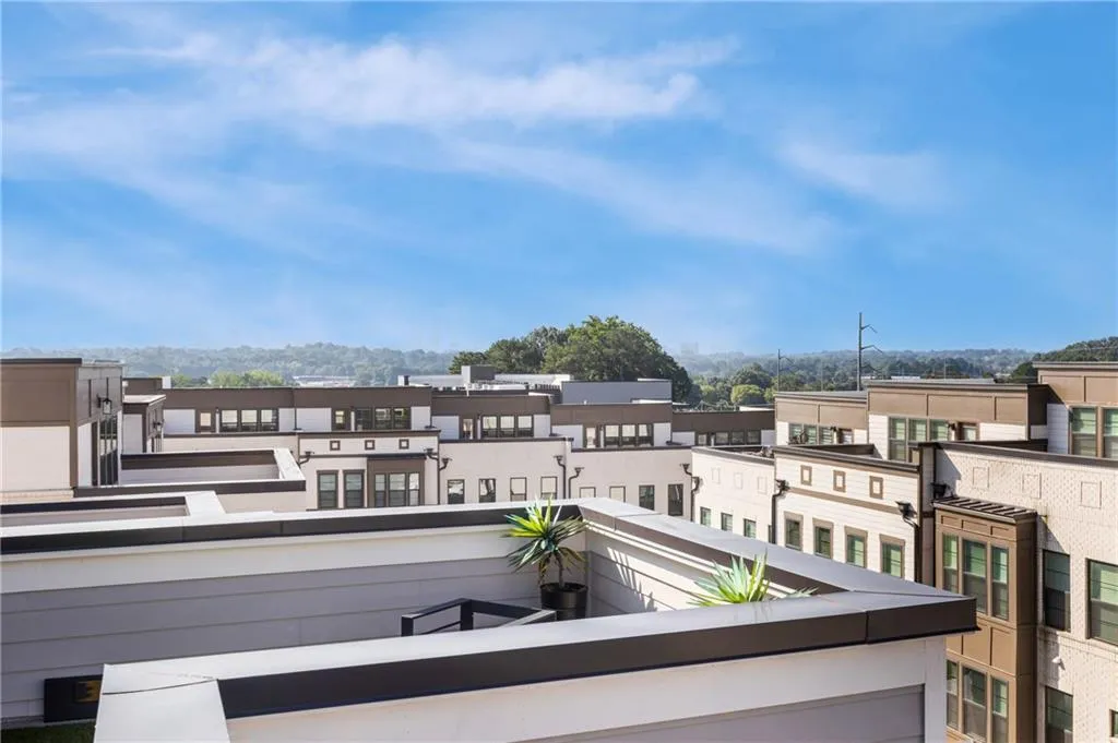Balcony with a residential view