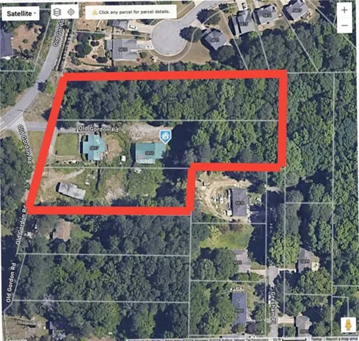 Property Map. Illustrating the boundaries and location of the property
