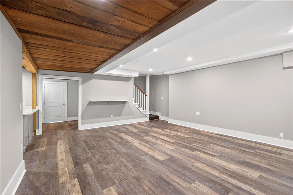 Basement rec area