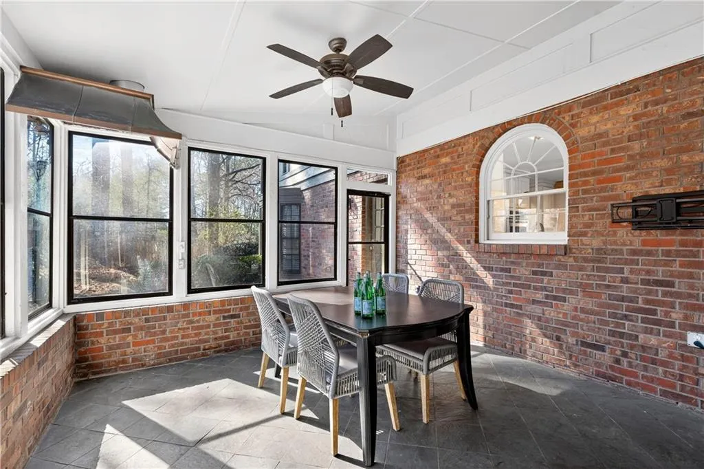 Screened In Porch off kitchen and great room.