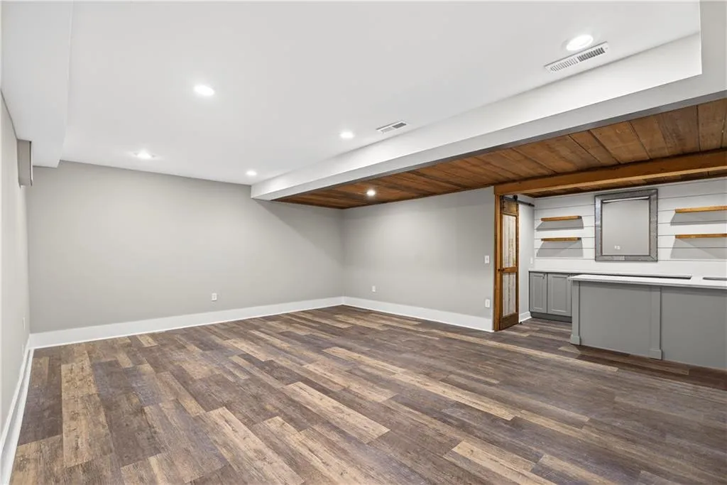 Basement rec area