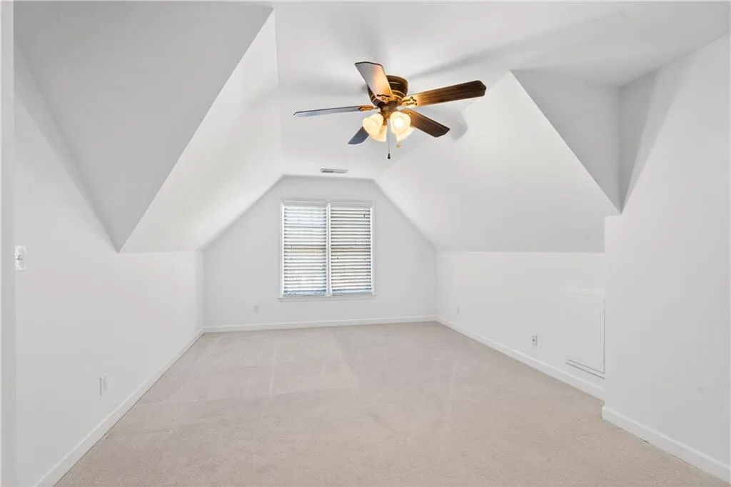 Upstairs bedroom with private newly renovated bathroom.