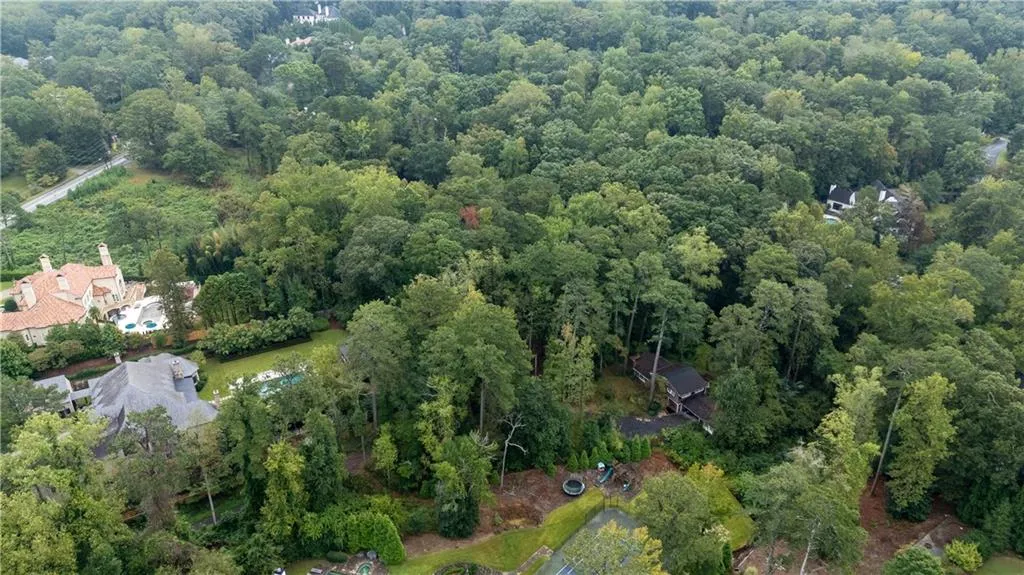 Aerial view of property's location featuring primary house currently on property