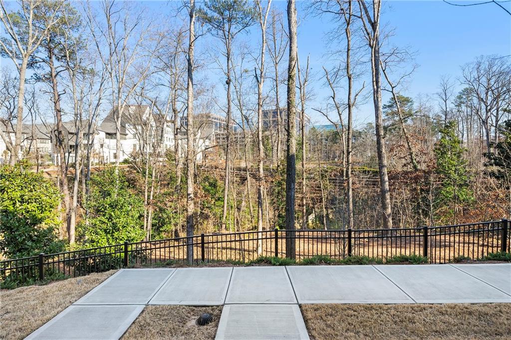 View from Front door of Community Park Area
