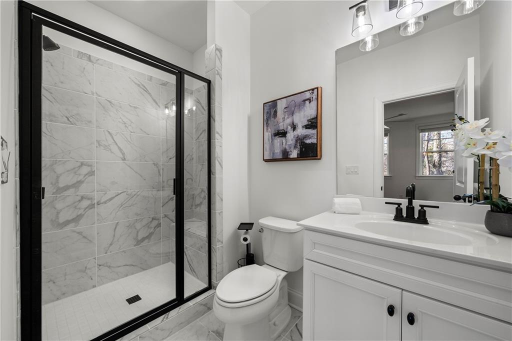 Full Bathroom on Garage Level