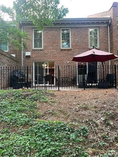 View of back of property