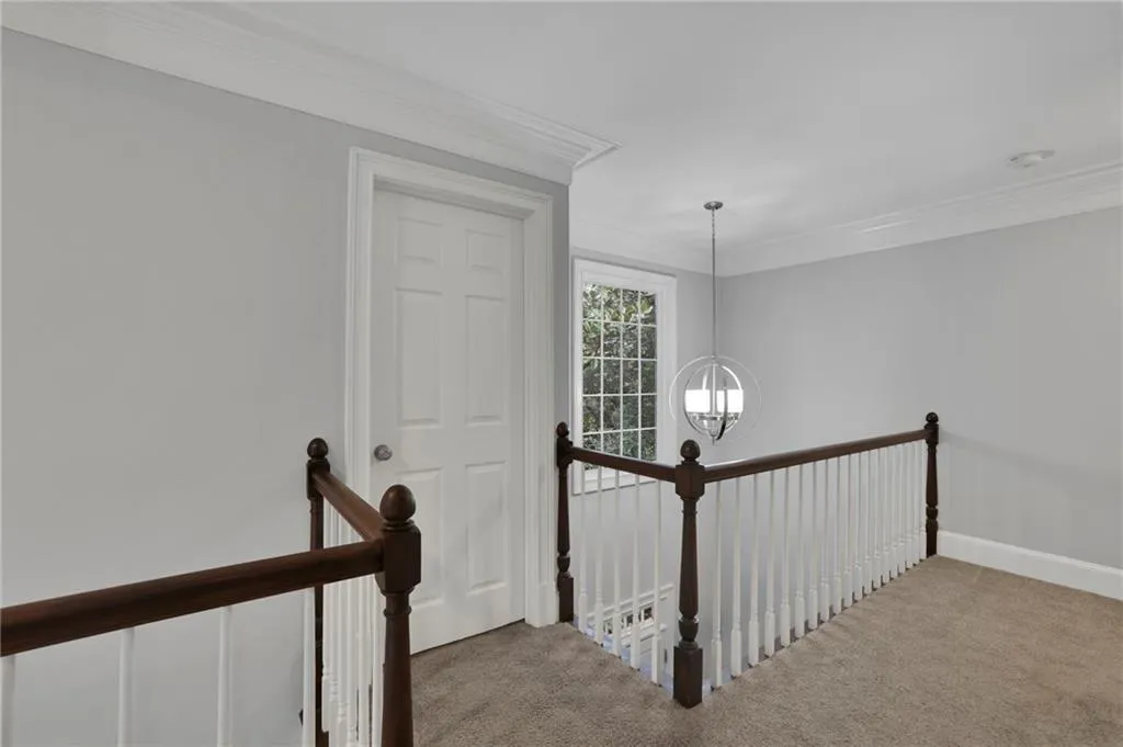 Upstairs Hall - Laundry Room Entrance